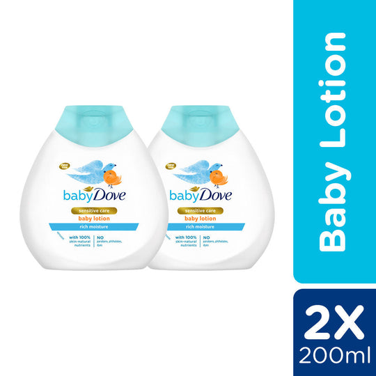 Dove Rich Moisture Lotion (Pack of 2), 400ml Buy at Indicrest