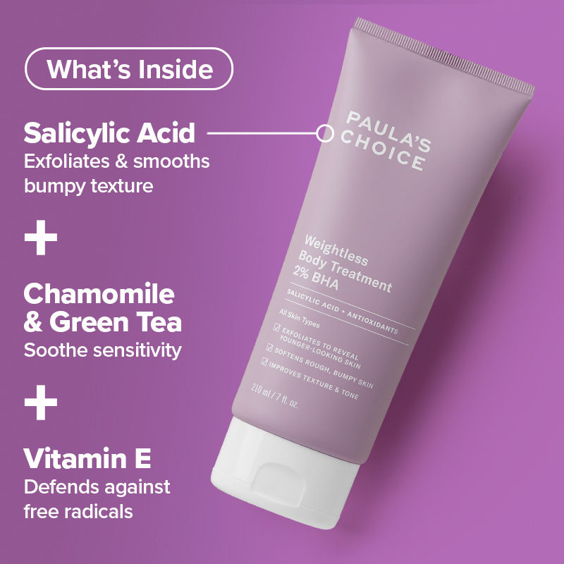 Paula's Choice Weightless Body Treatment 2% BHA Exfoliant, 210ml