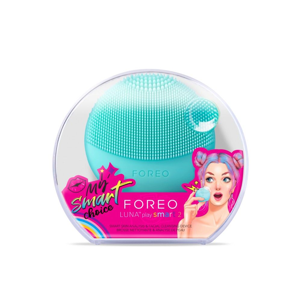 FOREO LUTM Play Smart 2 Smart Skin Alysis And Facial Cleansing Device - Mint For You, 1 pieces