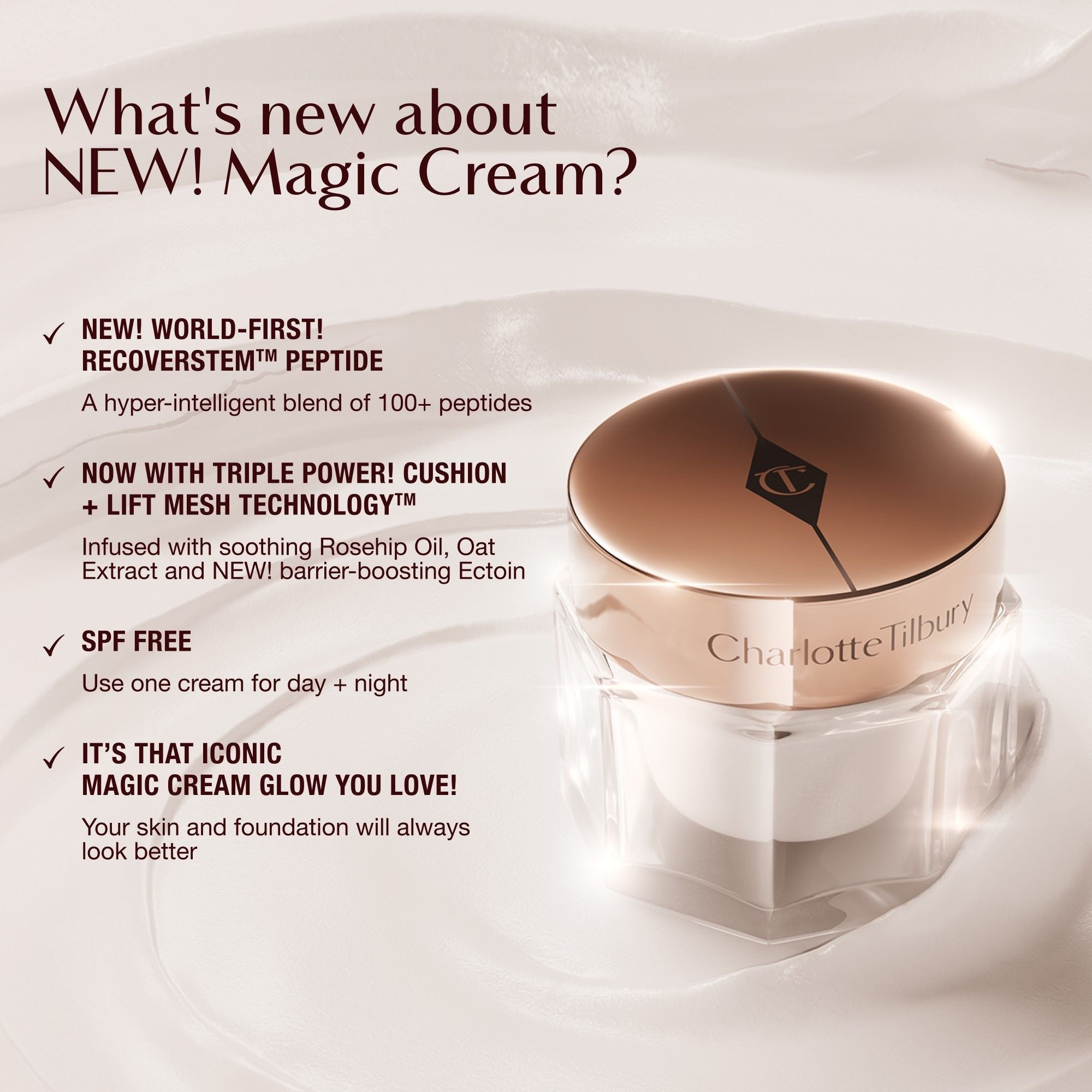 Charlotte Tilbury Magic Cream, 15ml