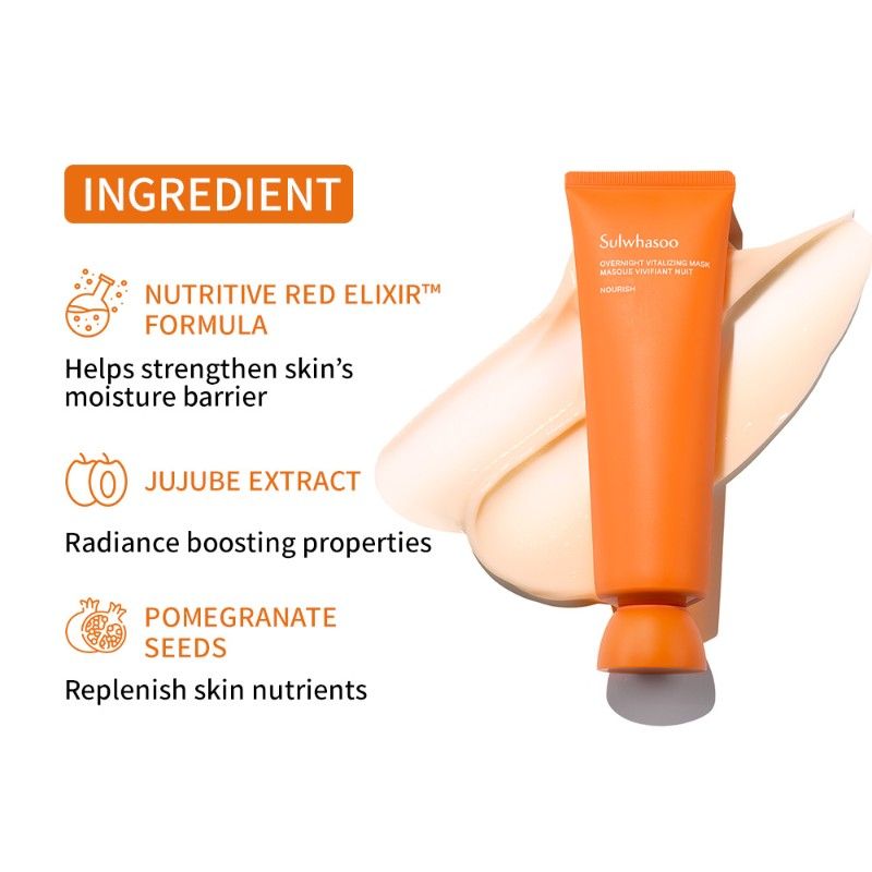 Sulwhasoo Overnight Vitalizing Mask, 120ml