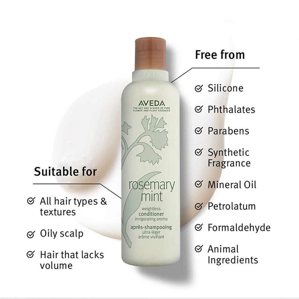 Aveda Rosemary Mint Weightless Conditioner for Hair Growth - Mini, 50ml