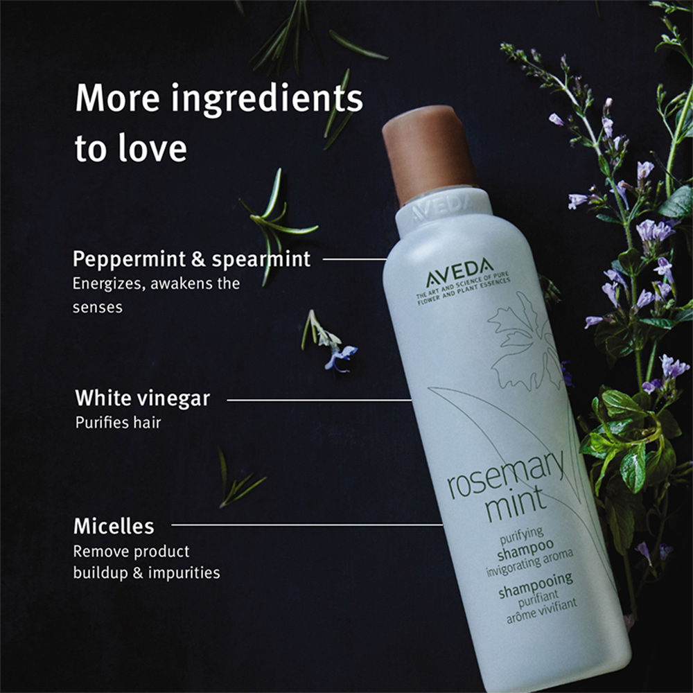 Aveda Rosemary Mint Clarifying Shampoo for Hair Growth, 250ml