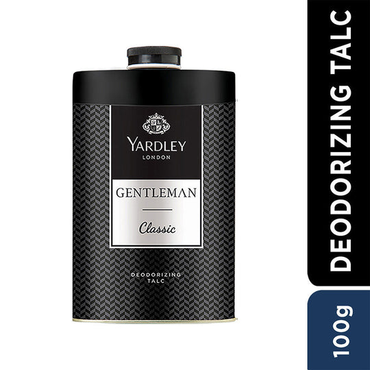 Yardley London Gentleman Classic Deodorizing Talc, 100g Buy at Indicrest