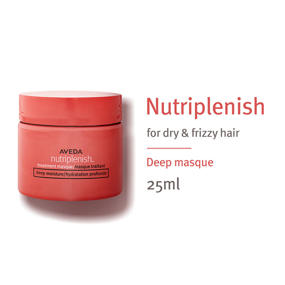 Aveda Nutriplenish Mask for Dry and Frizzy Hair for 4X Instant Deep Hydration - Mini, 25ml, Buy from Indicrest