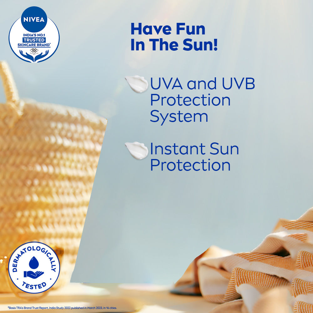 Nivea Moisturising Sun Lotion SPF 30, 125ml Buy at Indicrest Image 5