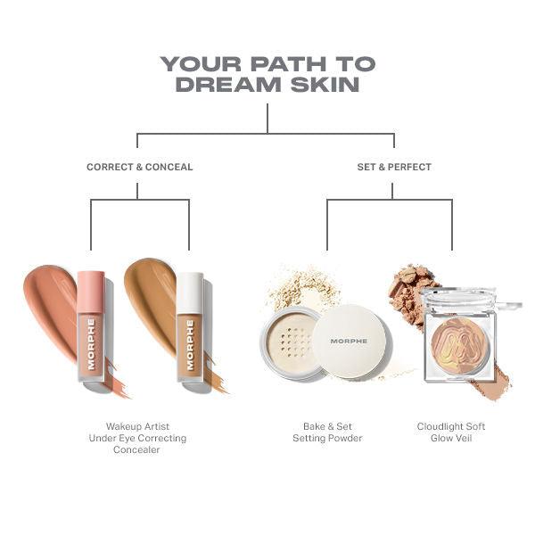MORPHE Cloudlight Soft Glow Veil Pressed Powder - Sunrise, 8g