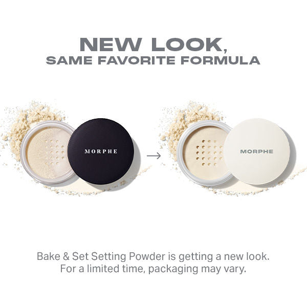 MORPHE Mini Bake & Set Setting Powder - Brightening Pink, 2.6g