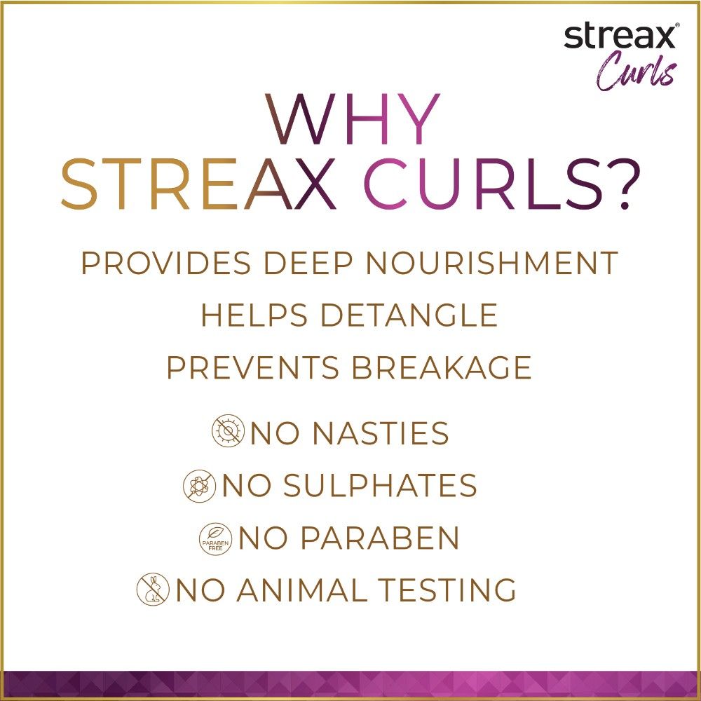 Streax Curl Hair Mask For Curly & Wavy Hair, 200g Buy at Indicrest Image 4