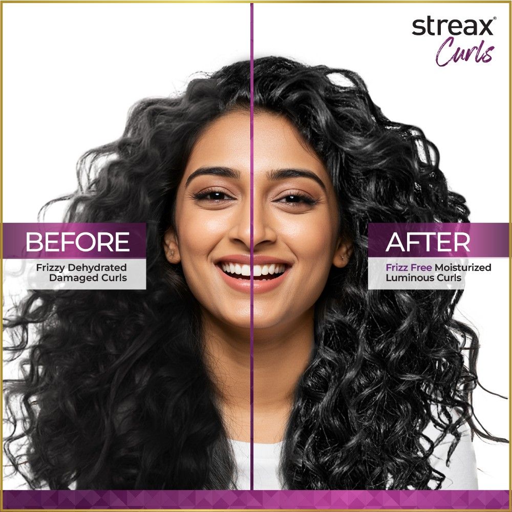 Streax Curl Hair Mask For Curly & Wavy Hair, 200g Buy at Indicrest Image 5