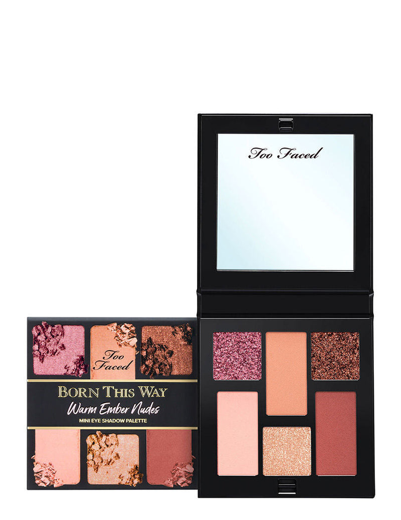 Too Faced Born This Way Nude Mini Eye Shadow Palette - Warm Ember Nudes, 5.7 g, Buy from Indicrest