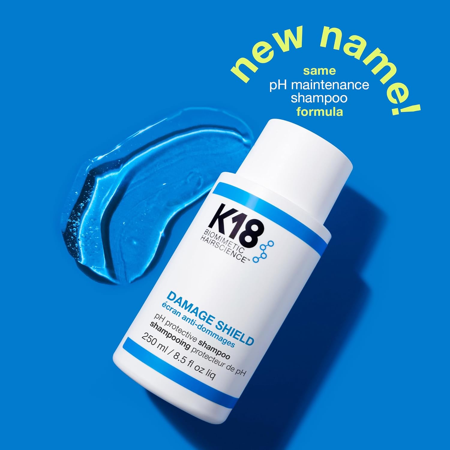 K18 DAMAGE SHIELD pH Protective Shampoo, 250ml