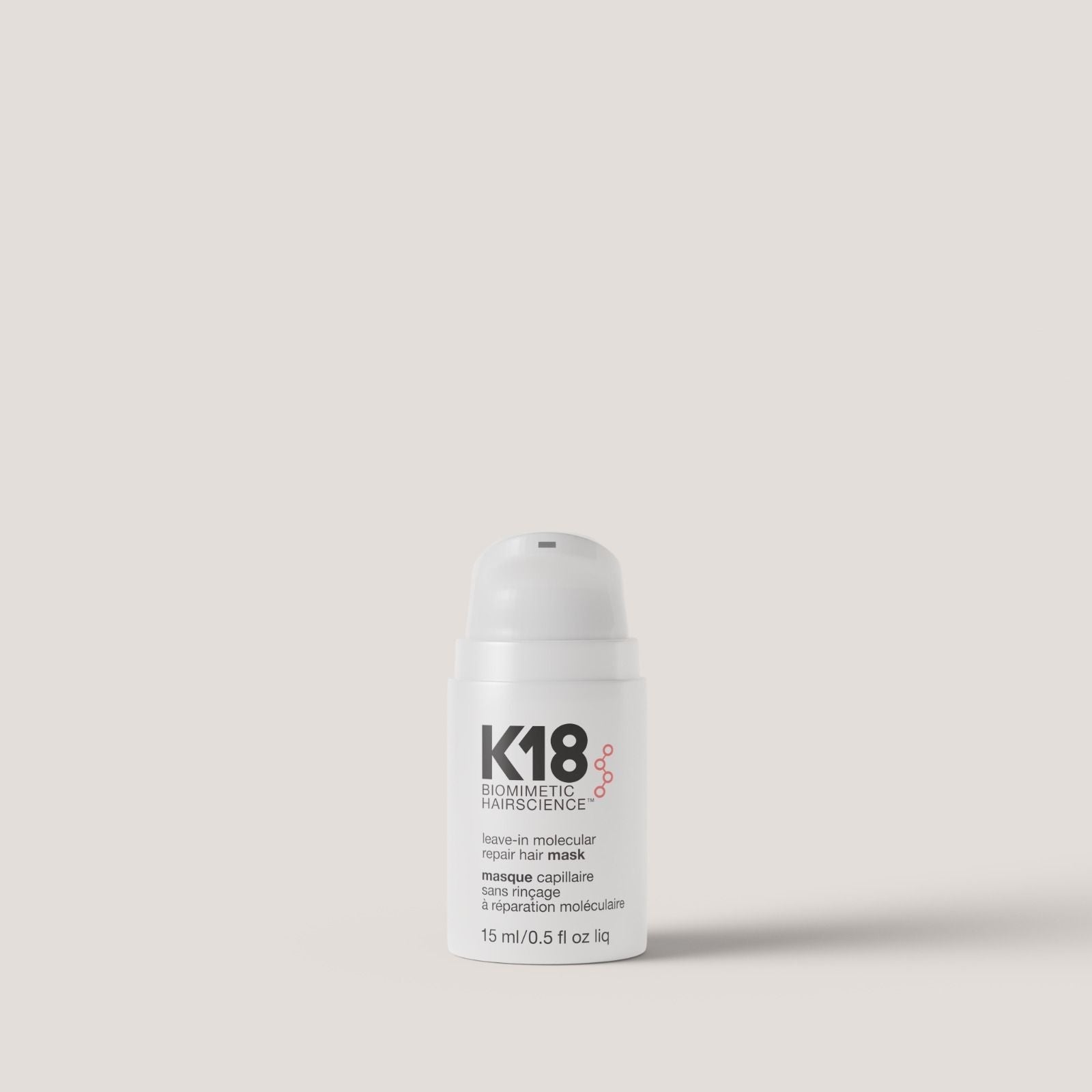 K18 Leave-in Molecular Repair Hair Mask, 15ml