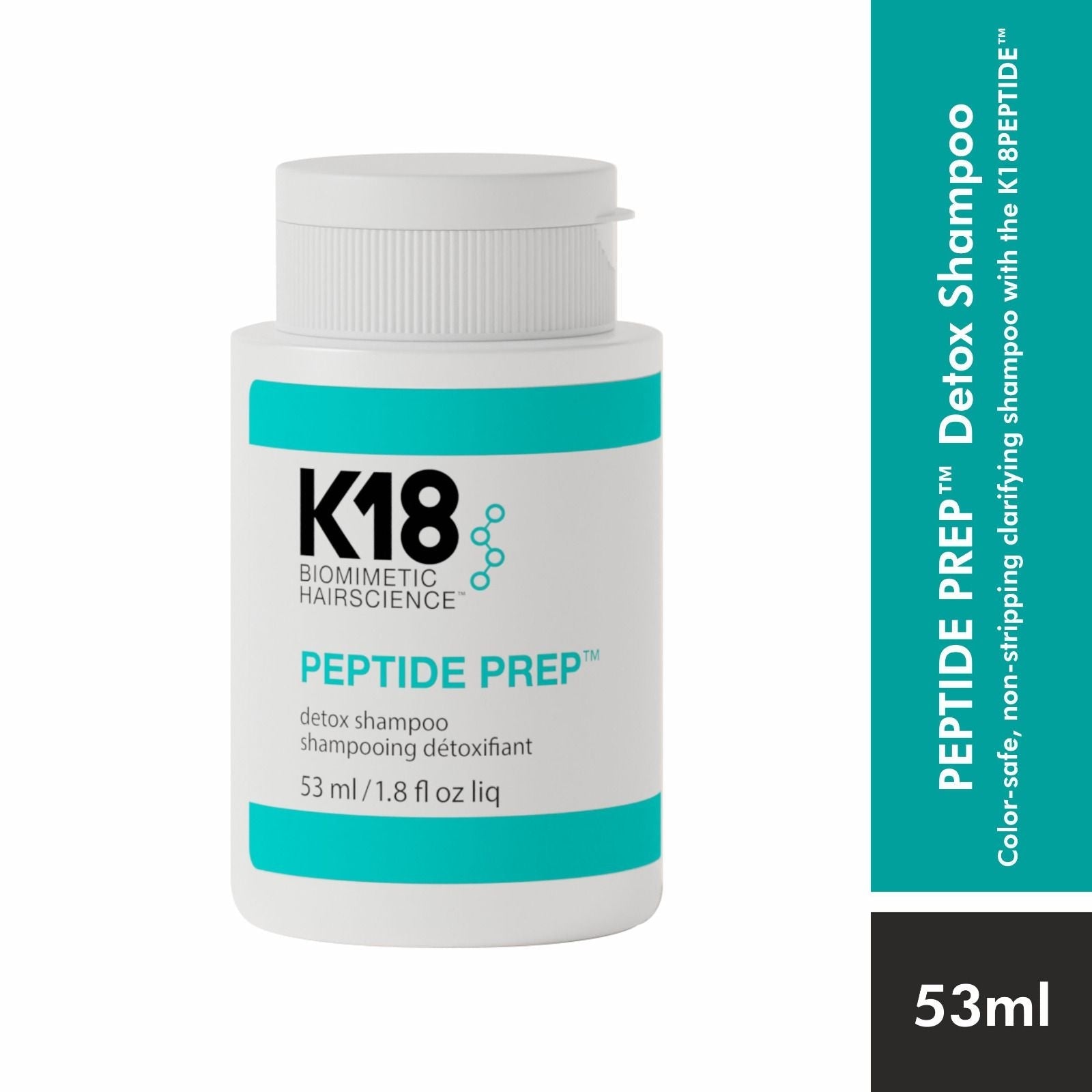 K18 PEPTIDE PREP Detox Shampoo, 53ml, Buy from Indicrest