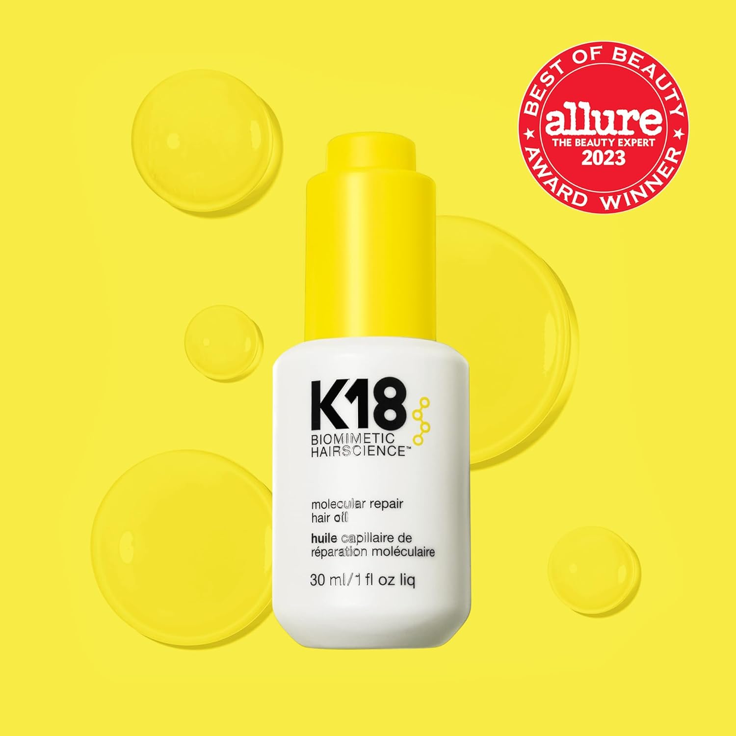 K18 Molecular Repair Hair Oil, 30ml