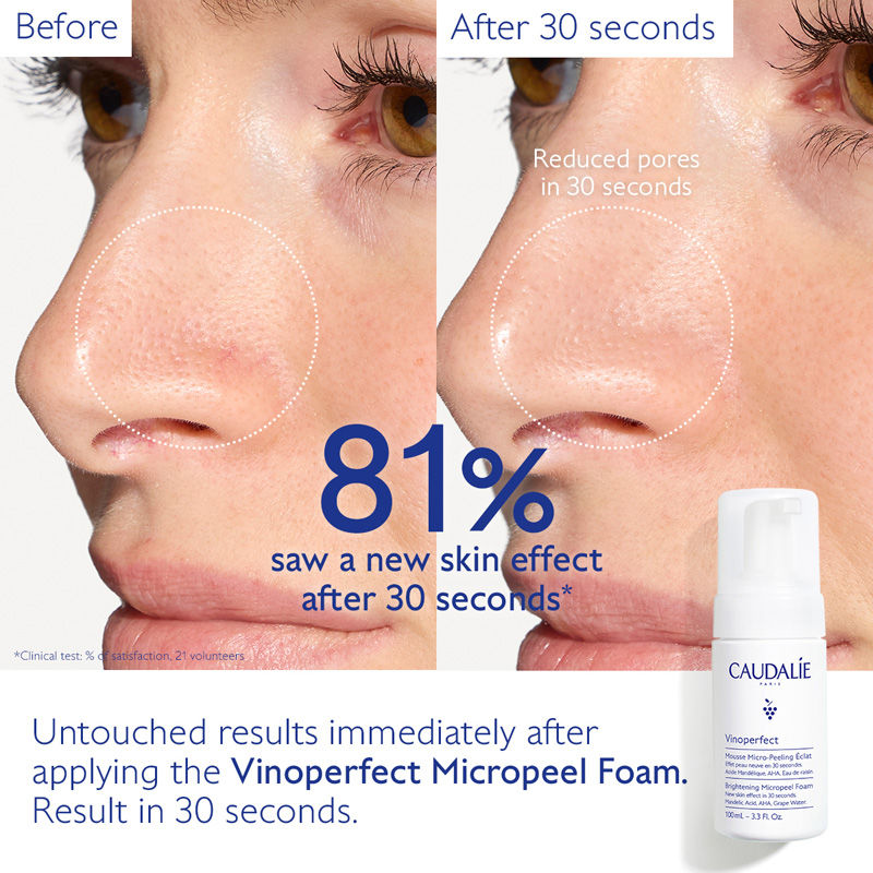Caudalie Vinoperfect Instant Brightening Micropeel, 100ml
