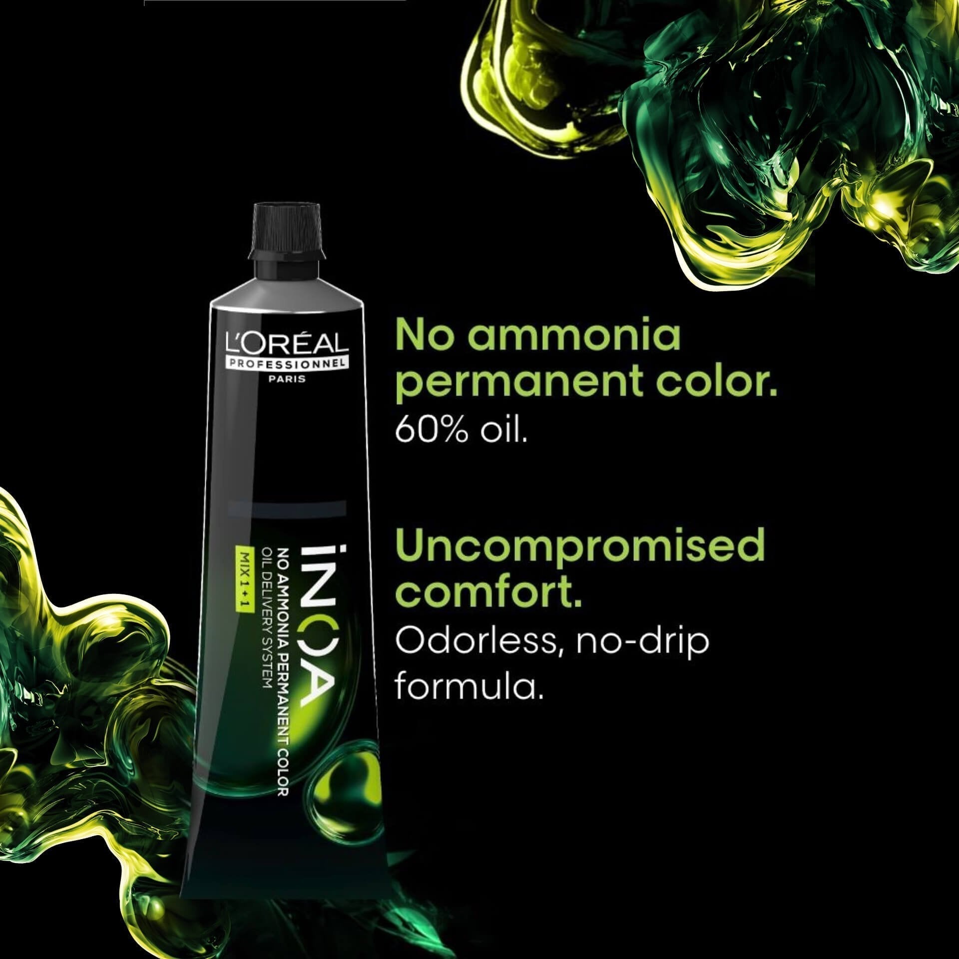 L'Oreal  Professionnel Paris - 5.18 Light Ash Mocha Brown - Inoa Ammonia Free Permanent Colour - Mix 1:1 - (60g) - Indicrest Buy at Indicrest Image 7