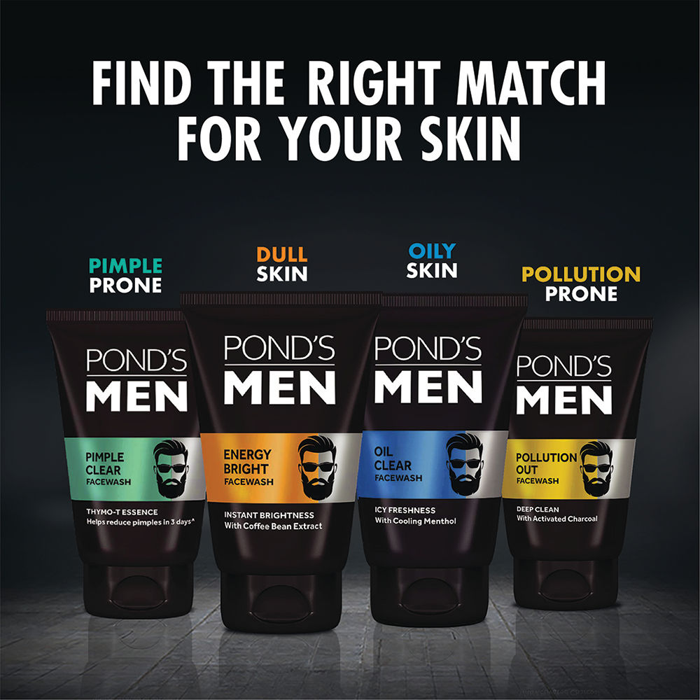 Pond’s Men Pimple Clear Facewash Reduces Pimples In 3 Days Specially For Men, 100g Buy at Indicrest Image 7