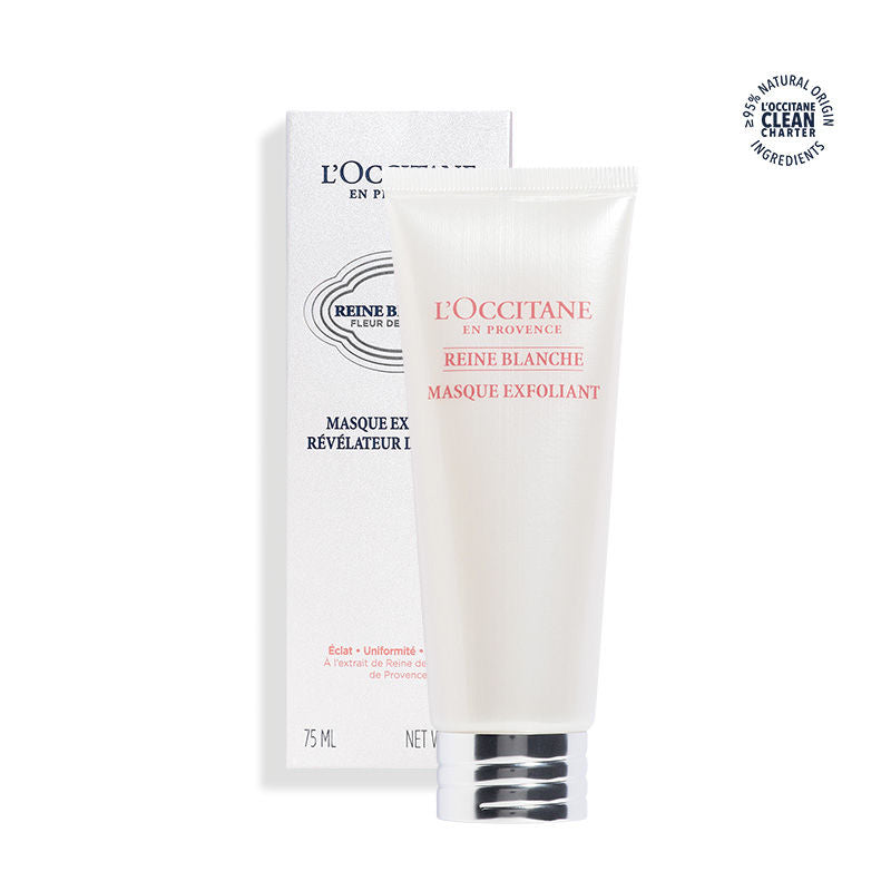 L'Occitane Reine Blanche Brightening Face Scrub, 75ml, Buy from Indicrest