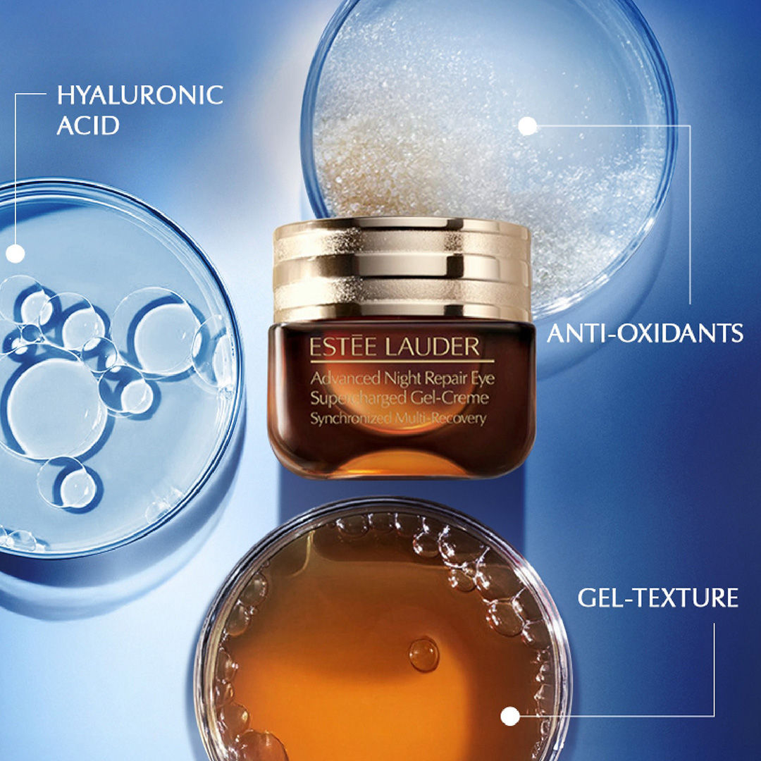 Estee Lauder Advanced Night Repair Eye Supercharged Gel Creme With Caffeine for Dark Circles, 15ml