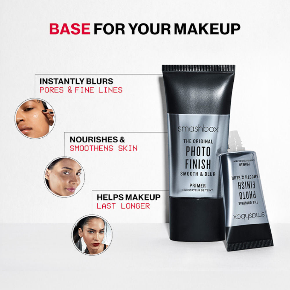 Smashbox The Original Photo Finish Smooth & Blur Primer with Vitamin A & E - Jumbo Size, 50ml
