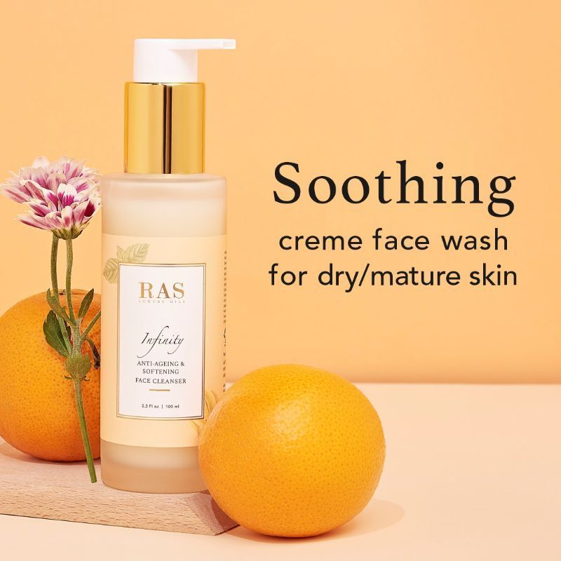 RAS Luxury Oils Infinity Anti-Ageing & Softening Face Cleanser, 100ml