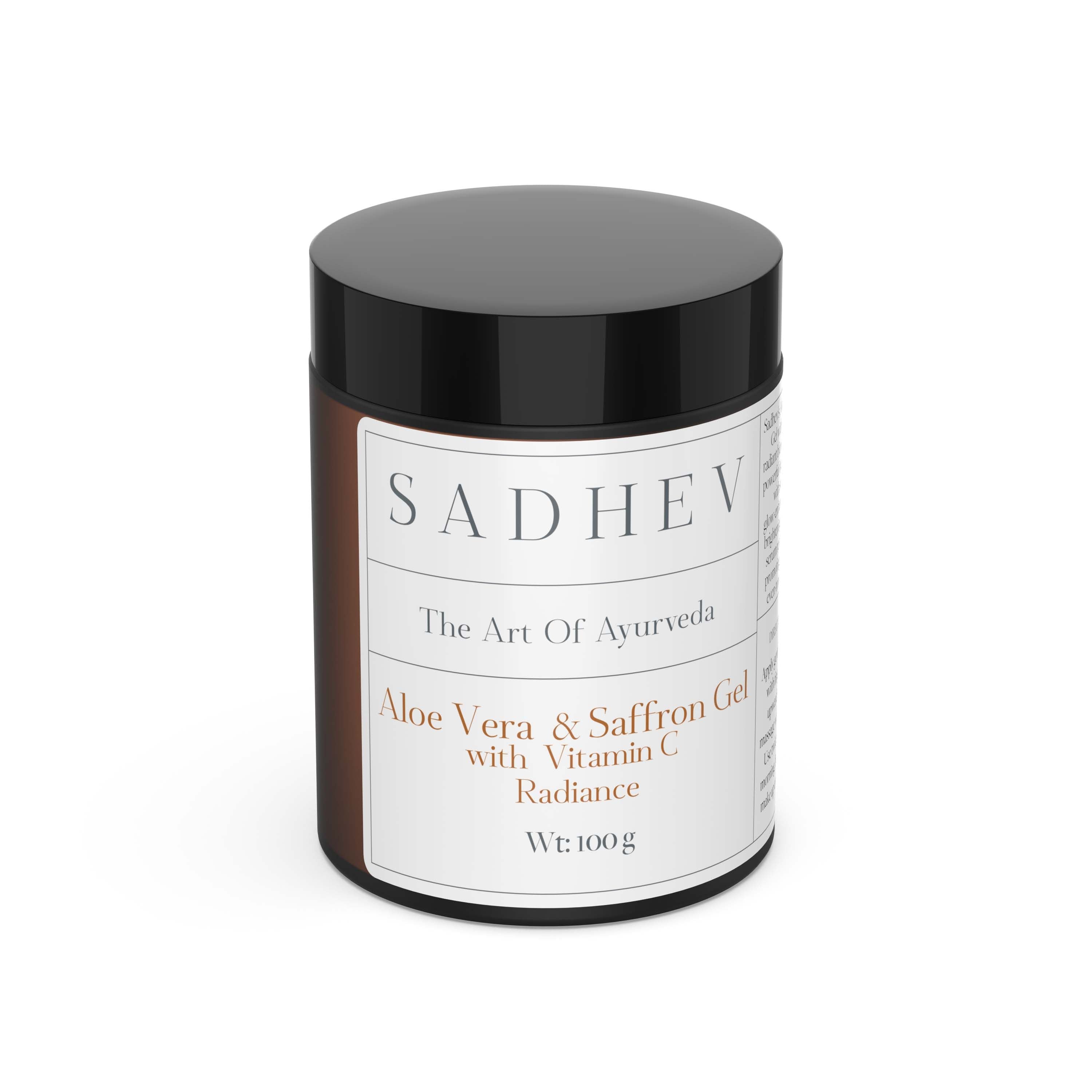 SADHEV Aloe Vera & Saffron Gel With Vitamin C, 100 g