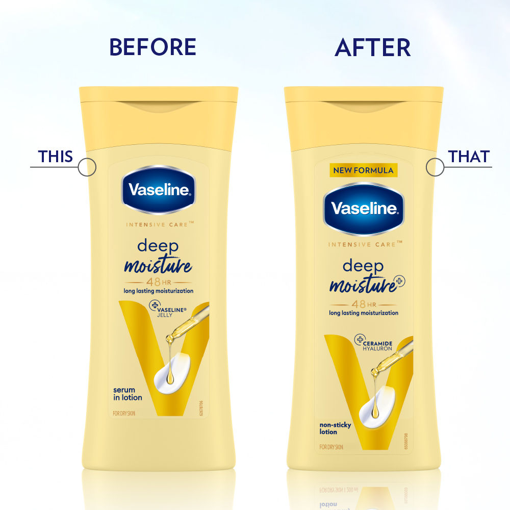 Vaseline Intensive Care Deep Moisture Serum in Lotion 48HR, 200ml Buy at Indicrest Image 8