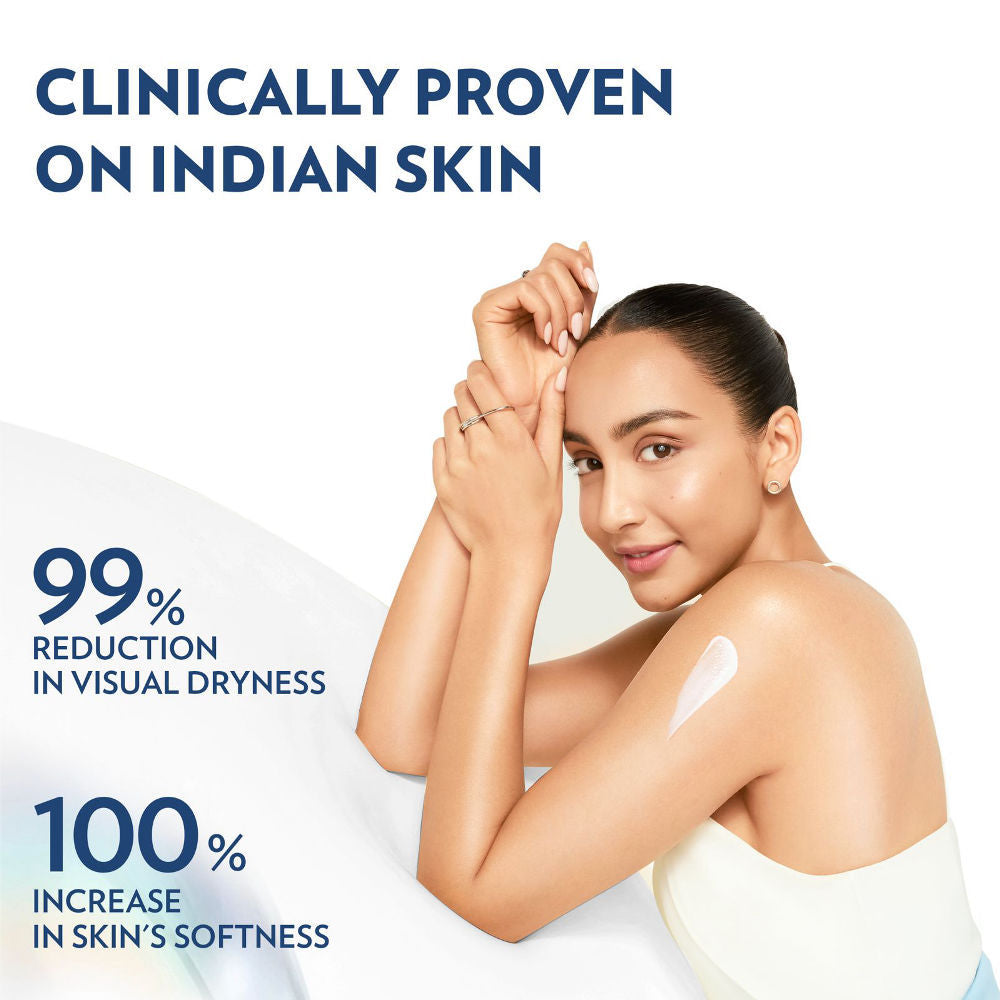Vaseline Deep Moisture Body Lotion, For Dry Skin, Moisturised Glowing Skin, With Pro Ceramides, 600ml Buy at Indicrest Image 5