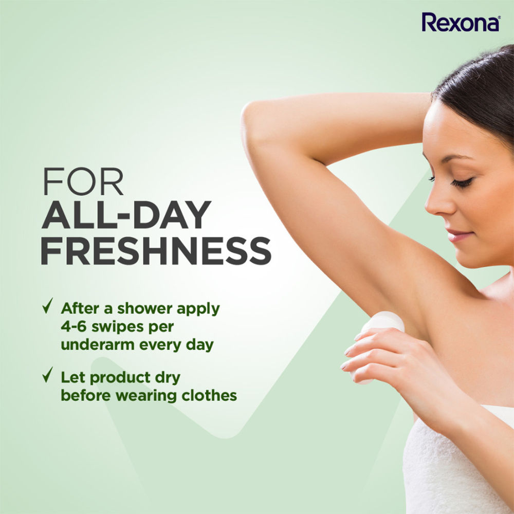 Rexona Women Deodorant Underarm Roll On Aloe Vera 72 Hour Odour Protection (Pack of 3), 75ml Buy at Indicrest Image 7