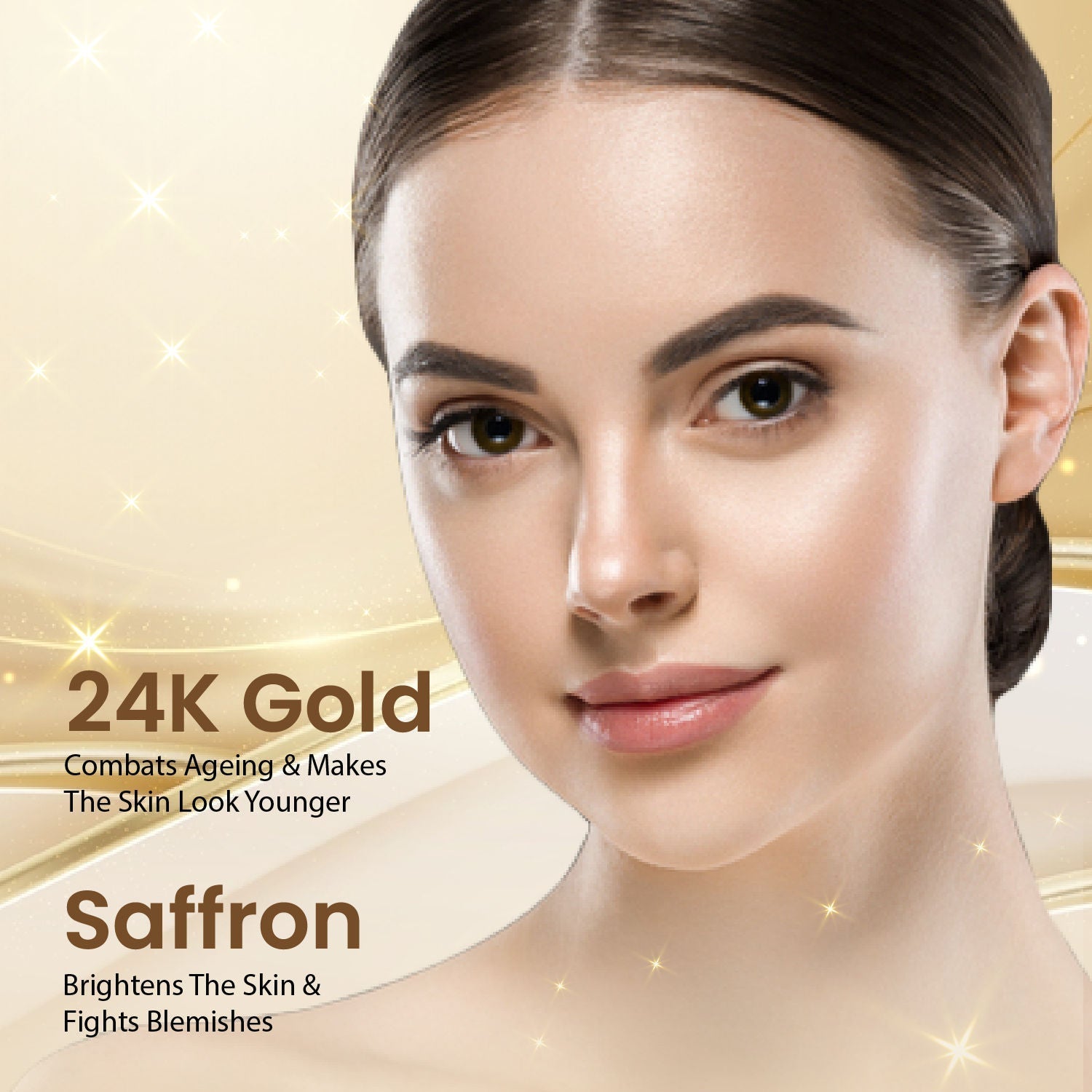 Nature's Essence Glowing Gold++ Facial Kit, 40g Buy at Indicrest Image 3