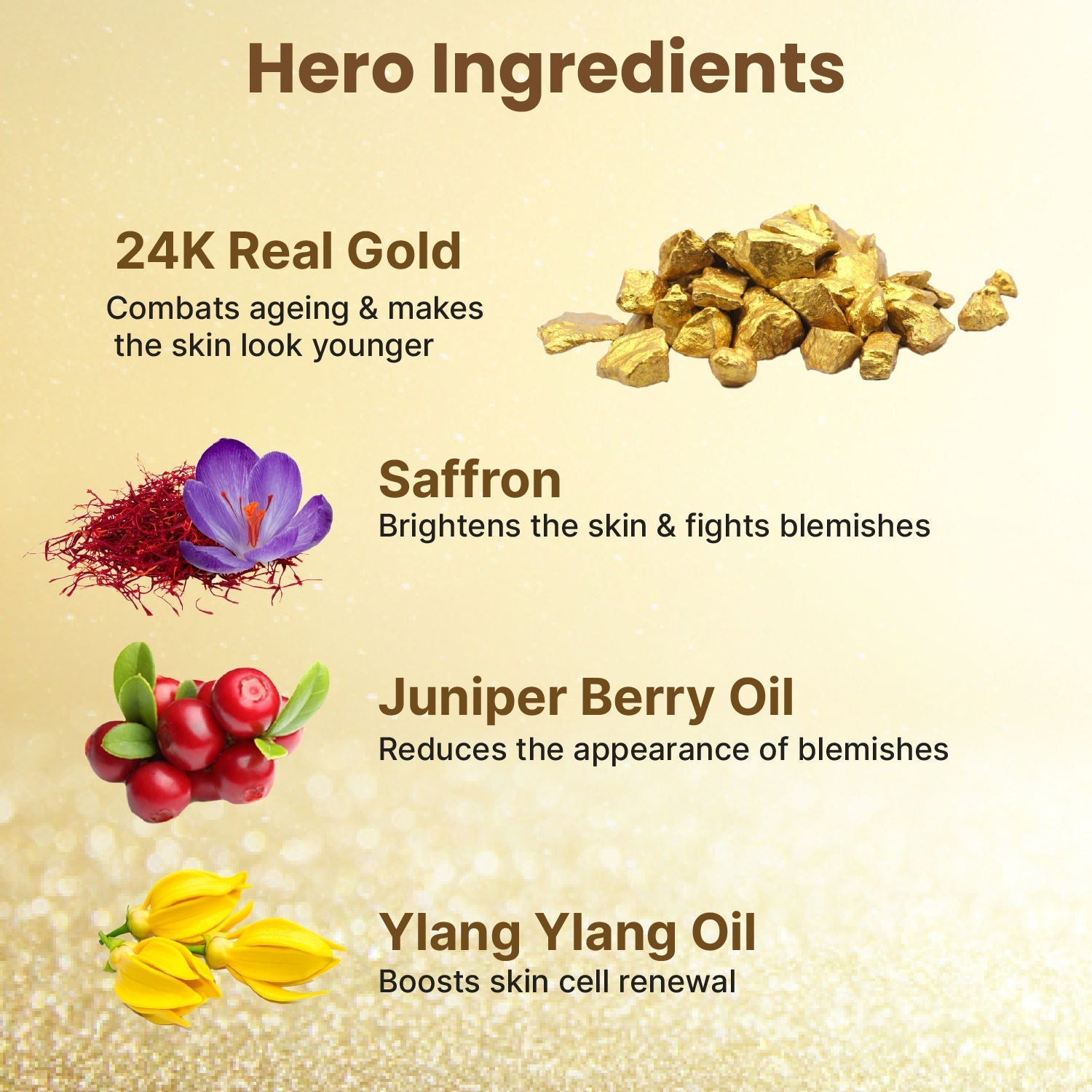 Nature's Essence Glowing Gold++ Facial Kit With Free Glock Cream, 75ml+25ml Buy at Indicrest Image 5