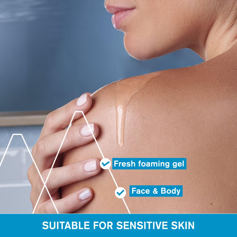 Uriage Extra-Rich Dermatological Face & Body Wash Shower gel for Sensitive Skin Healthy pH 5.5, 500ml