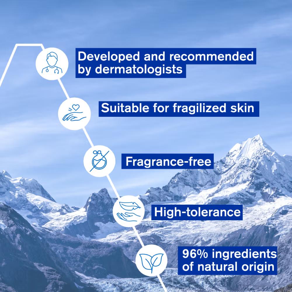 Uriage Cica-Daily Repairing Gel Face Cream Rejuvenates Skin Centella Asiatica Hyaluronic Acid Cu-Zn, 40ml
