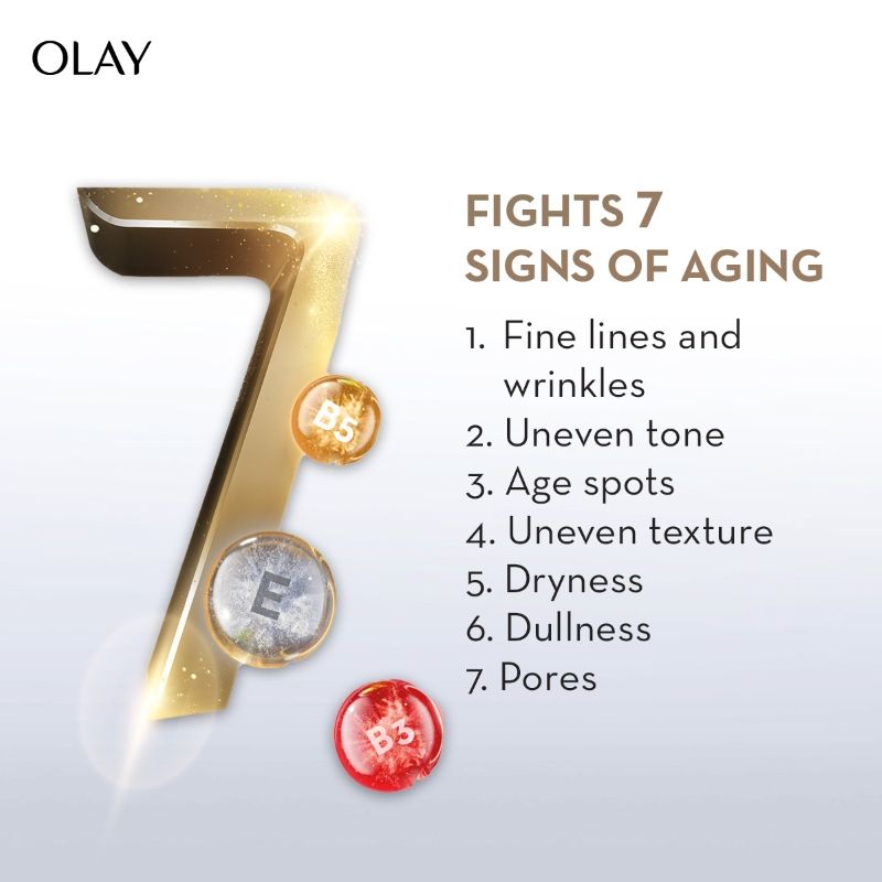Olay Total Effects Day Cream With SPF 15 Normal, Fights 7 Signs Of Ageing With Niacimide, 20g Buy at Indicrest Image 4