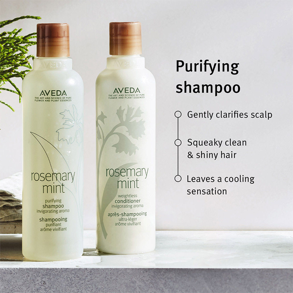 Aveda Rosemary Mint 2 Step Routine - Shampoo & Conditioner Combo, 500ml