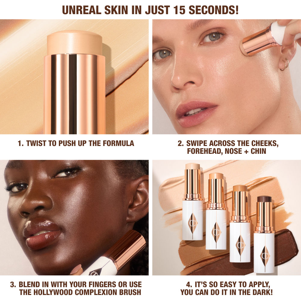 Charlotte Tilbury Unreal Skin Sheer Glow Tint - 9 Tan, 9ml
