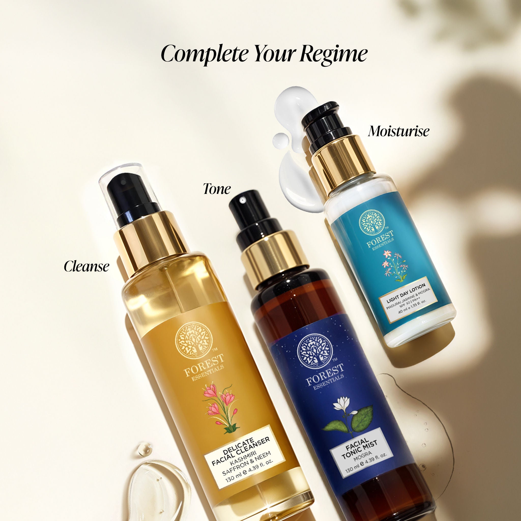 Forest Essentials Facial Tonic Mist Mogra - Hydrating & Cooling, 50ml