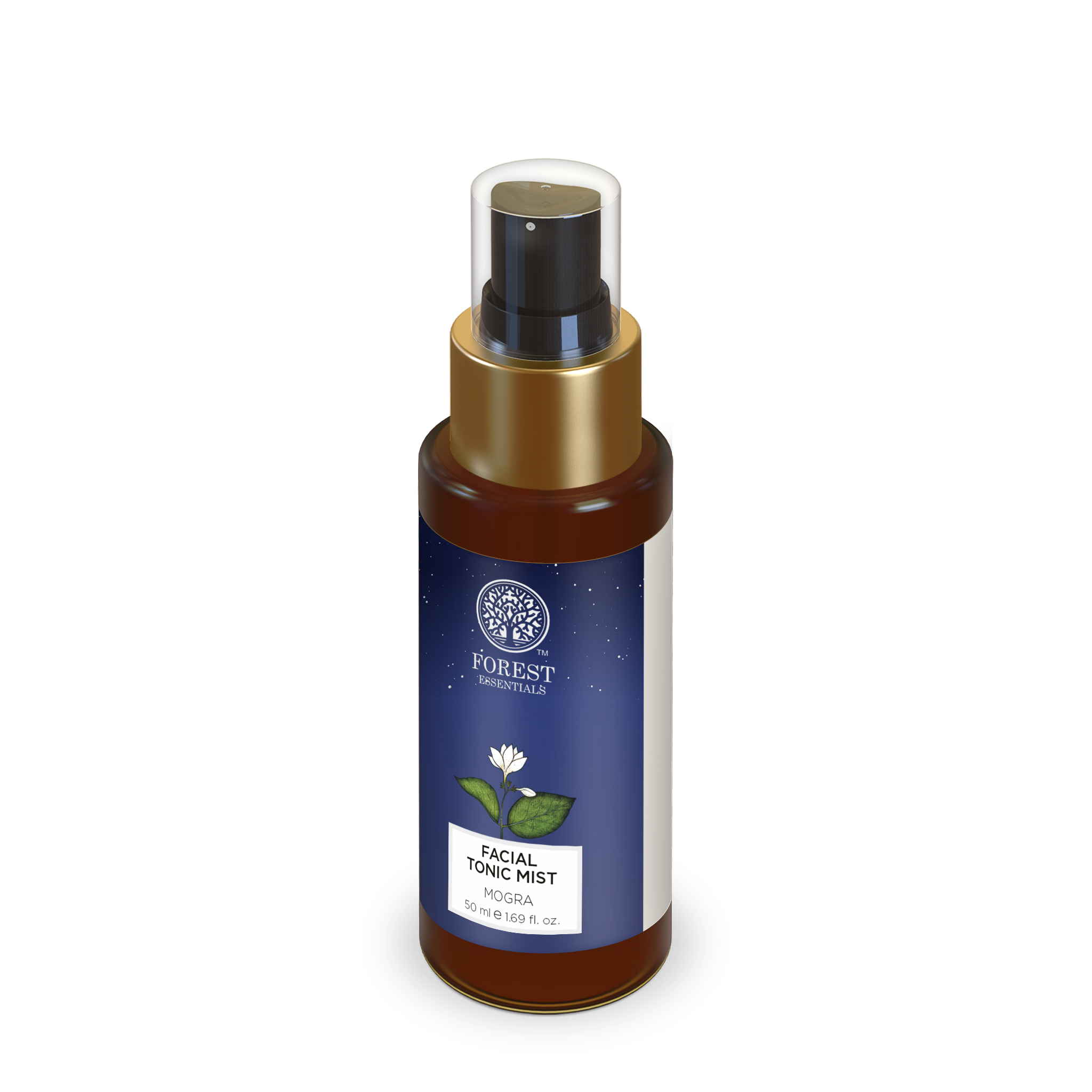 Forest Essentials Facial Tonic Mist Mogra - Hydrating & Cooling, 50ml
