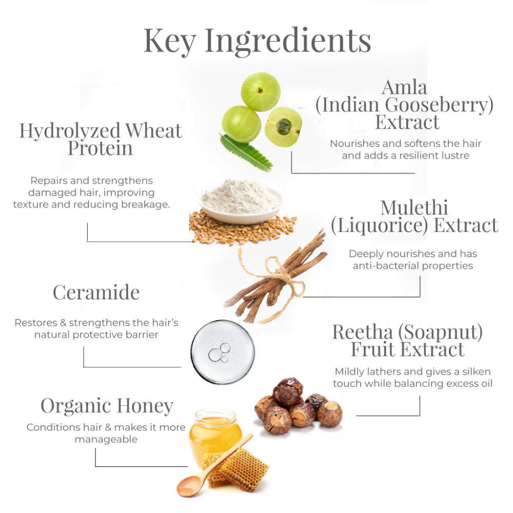 Forest Essentials Hair Conditioner Amla Honey & Mulethi - Ayurvedic, Natural - Sulphate Free, 200ml