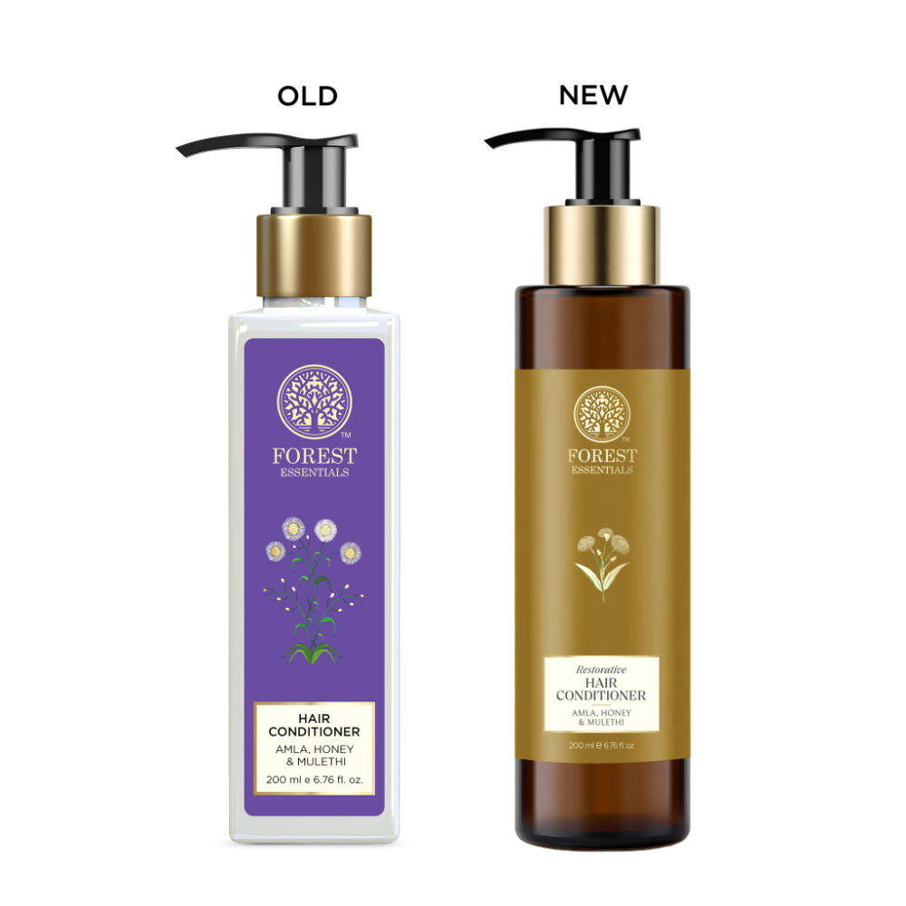 Forest Essentials Hair Conditioner Amla Honey & Mulethi - Ayurvedic, Natural - Sulphate Free, 200ml
