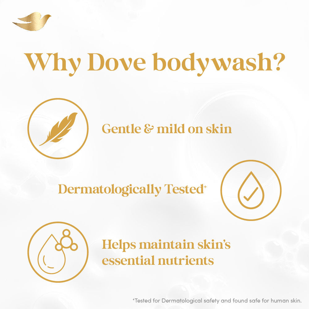 Dove Dryness Care Bodywash With Triple Hydration Serum, 300ml Buy at Indicrest Image 6