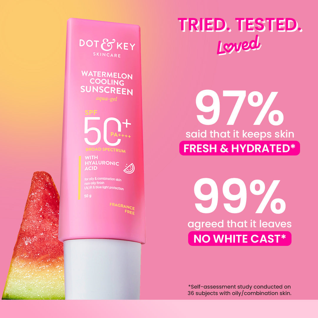 Dot & Key Watermelon Sunscreen, SPF 50+ PA++++, 50g Buy at Indicrest Image 6