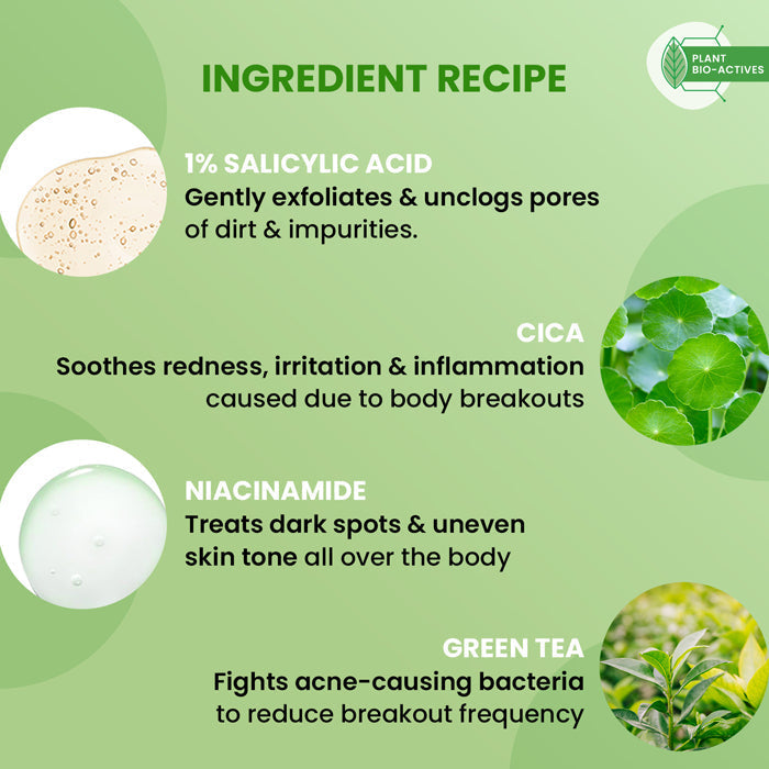 Dot & Key Cica + 1% Salicylic Acid Exfoliating Shower Gel, 250ml Buy at Indicrest Image 5