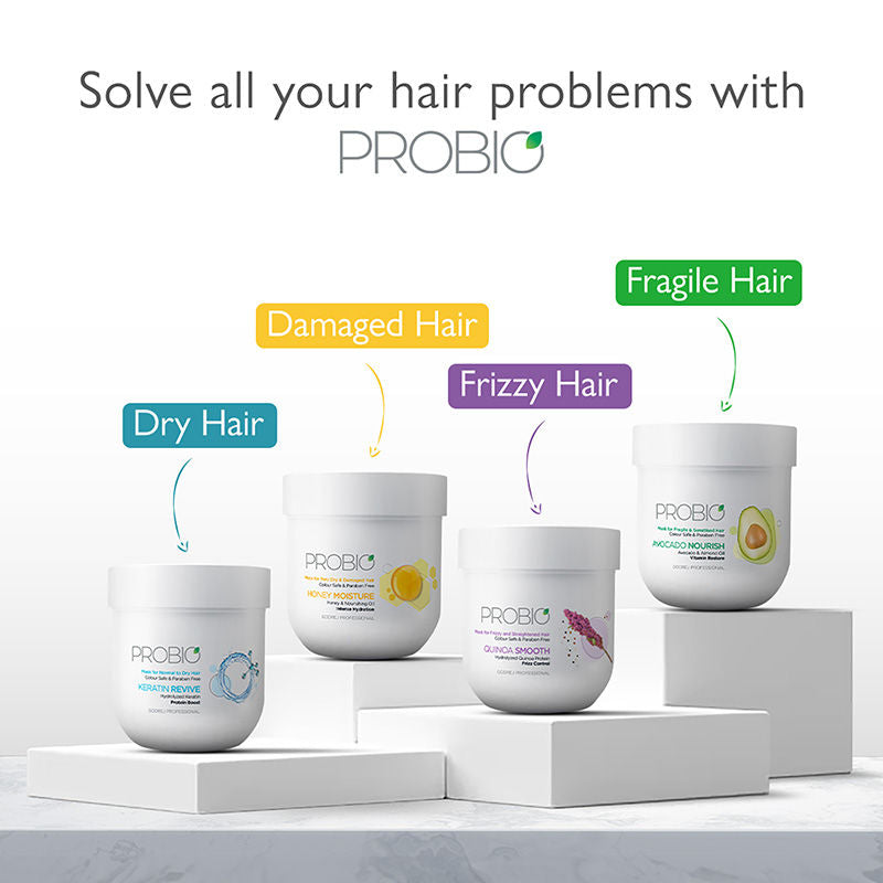 Godrej Professional Probio Keratin Revive Mask, 200g Buy at Indicrest Image 6