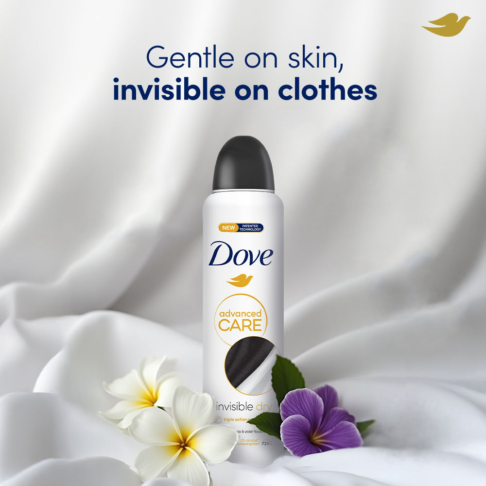 Dove For Women Invisible Dry Anti-Perspirant Deodorant, 250ml Buy at Indicrest Image 4