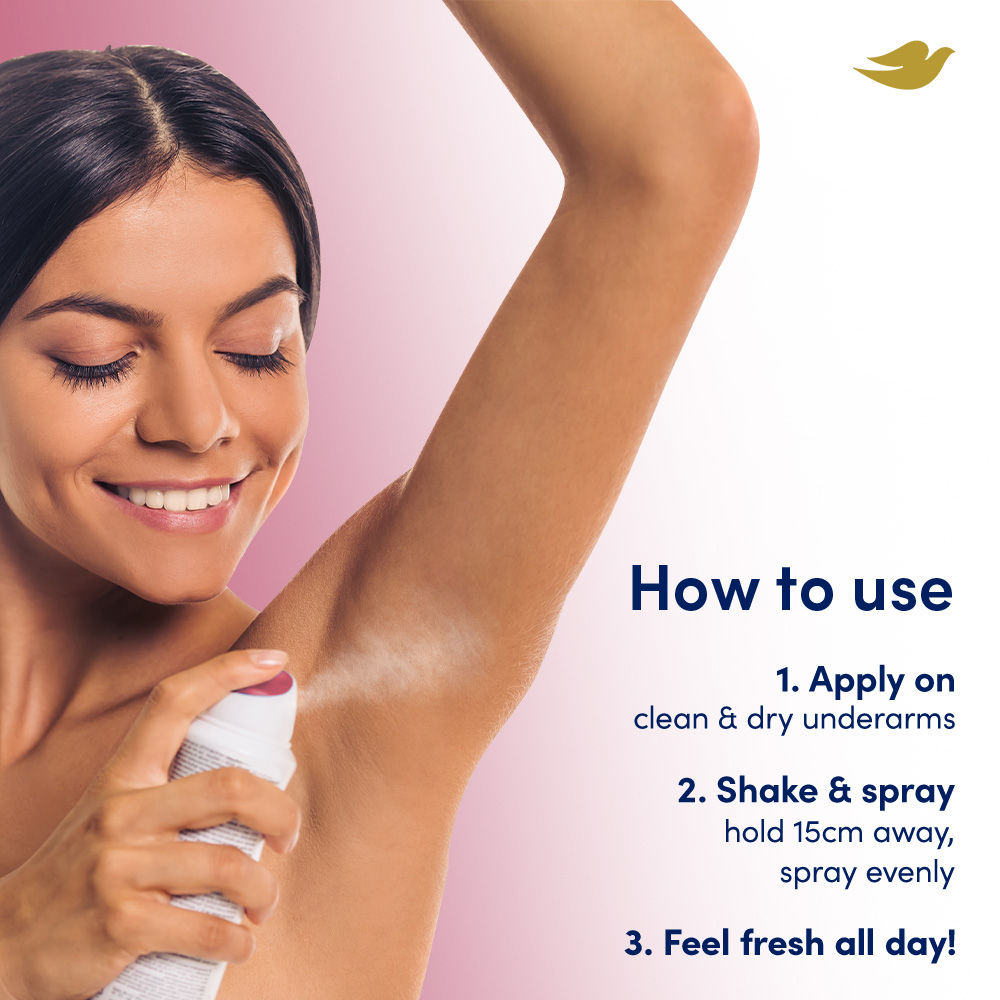 Dove Eventone Deodorant Long-Lasting Body Spray for Women, 150ml Buy at Indicrest Image 8