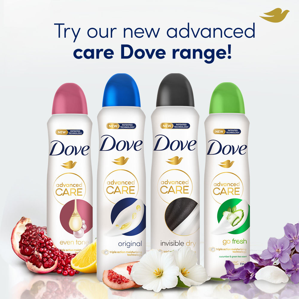 Dove Eventone Deodorant Long-Lasting Body Spray for Women, 150ml Buy at Indicrest Image 9