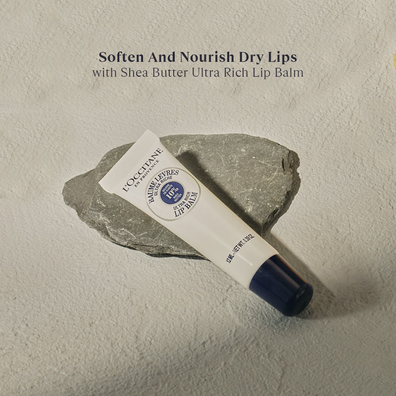 L'Occitane Shea Butter Ultra Rich Lip Balm, 12ml