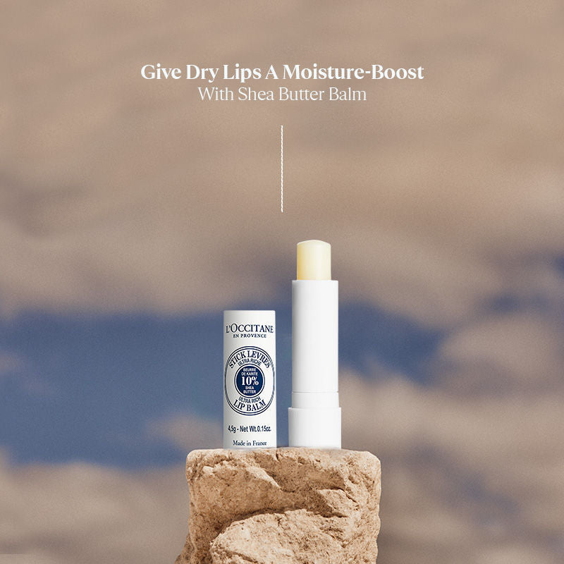 L'Occitane Shea Butter Ultra Rich Lip Balm, 4.5g